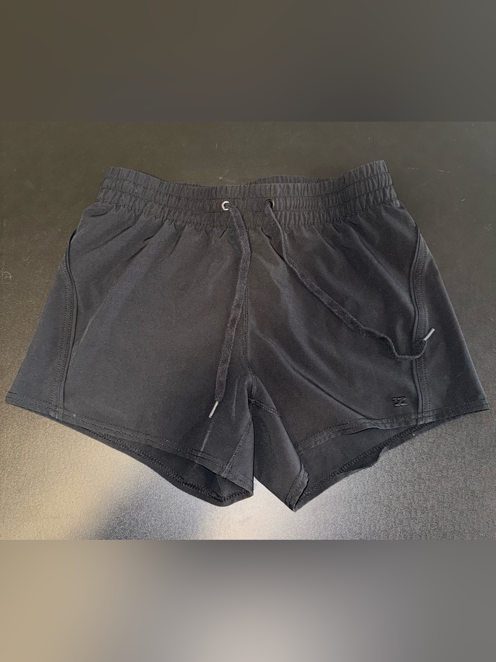 Billabong Black Athletic Drawstring Shorts